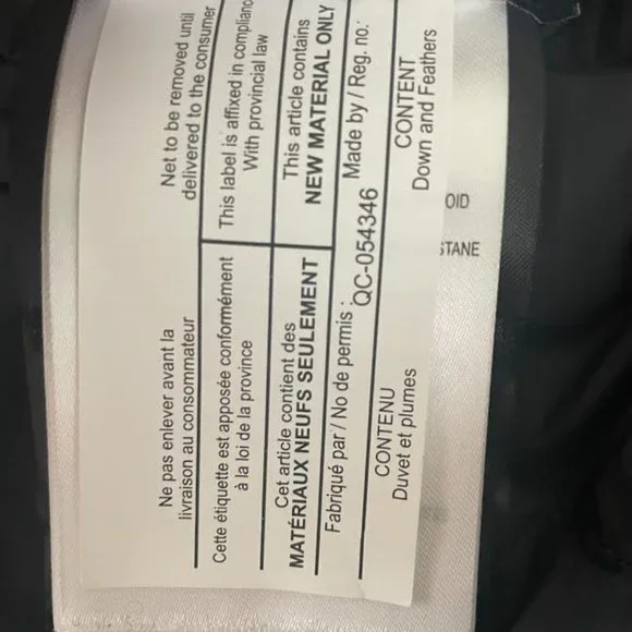 SOLD - Black Canada Goose Lodge Hoody - Picture 12 of 13